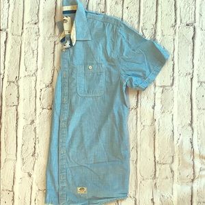 Vans men’s M short sleeve button up